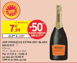 Intermarché Contact MASCHIO AOP PROSECCO EXTRA DRY BLANC offre