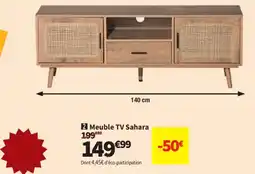 Conforama Meuble TV Sahara offre
