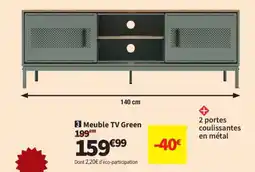 Conforama Meuble TV Green offre