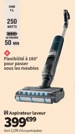 Conforama Aspirateur laveur offre