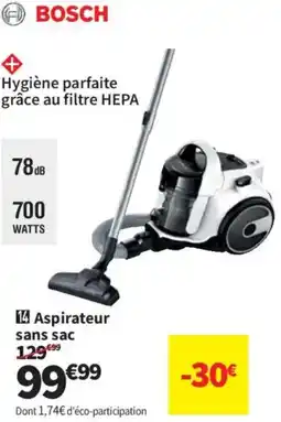 Conforama BOSCH Aspirateur sans sac offre