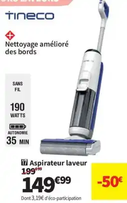 Conforama Tineco Aspirateur laveur offre