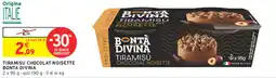 Intermarché Contact BONTÀ DIVINA TIRAMISU CHOCOLAT NOISETTE offre