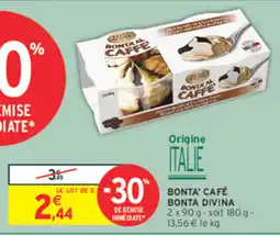 Intermarché Contact BONTA' CAFÉ BONTA DIVINA offre