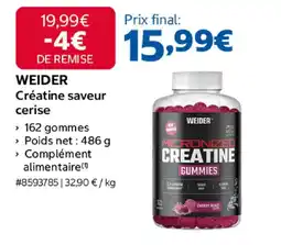 Costco WEIDER Créatine offre