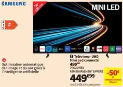 Conforama SAMSUNG Téléviseur UHD Mini Led connecté offre