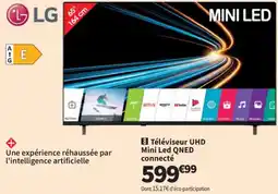 Conforama LG Téléviseur UHD Mini Led QNED connecté offre