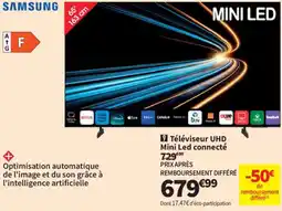 Conforama Samsung Téléviseur UHD Mini Led connecté offre