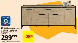 Conforama Camden Buffet 4 portes offre