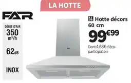 Conforama FAR Hotte décors offre