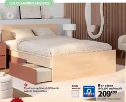 Conforama Mosaik Lit adulte offre