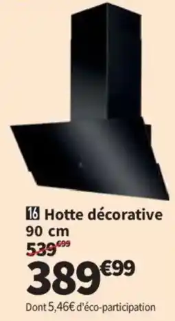 Conforama Hotte décorative offre