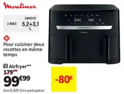 Conforama Moulinex Airfryer offre