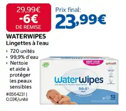 Costco Waterwipes Lingettes à l'eau offre