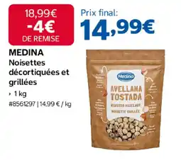 Costco MEDINA Noisettes décortiquées et grillées offre