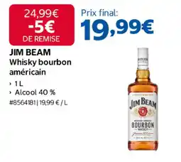 Costco JIM BEAM Whisky bourbon américain offre