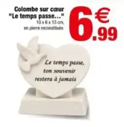 Bazarland Colombe sur cœur offre