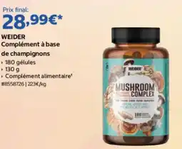 Costco WEIDER Complément à base de champignons offre