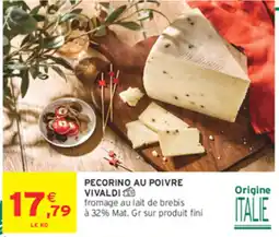 Intermarché Contact VIVALDI PECORINO AU POIVRE offre
