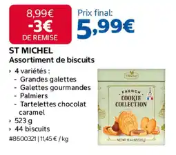 Costco ST MICHEL Assortiment de biscuits offre
