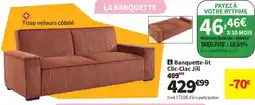 Conforama Clic-Clac Jill Banquette-lit offre