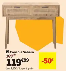 Conforama Console Sahara offre