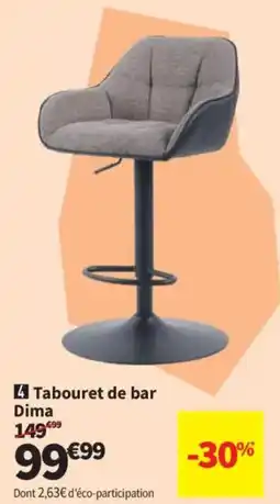 Conforama Dima Tabouret de bar offre