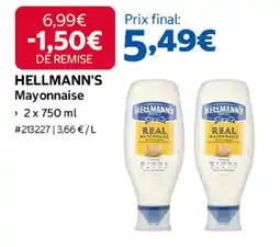 Costco HELLMANN'S Mayonnaise offre