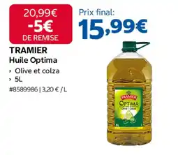 Costco TRAMIER Huile Optima offre
