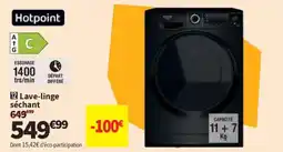 Conforama Hotpoint Lave-linge séchant offre