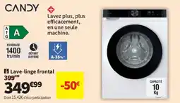 Conforama CANDY Lave-linge frontal offre