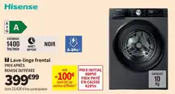 Conforama Hisense Lave-linge frontal offre