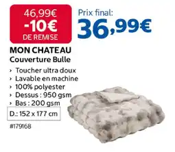 Costco MON CHATEAU Couverture Bulle offre