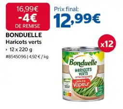 Costco BONDUELLE Haricots verts offre