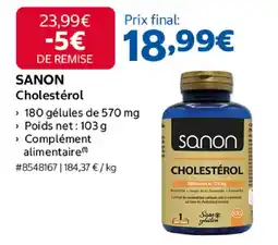 Costco SANON Cholestérol offre