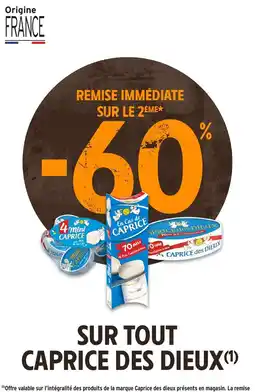 Intermarché Caprice des dieux offre