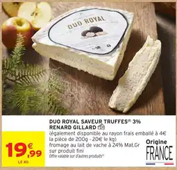 Intermarché RENARD GILLARD DUO ROYAL offre