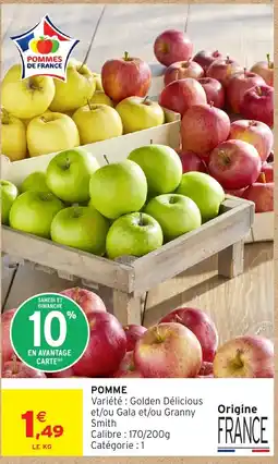 Intermarché POMMES DE FRANCE offre