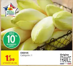 Intermarché ENDIVE offre