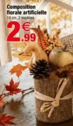 Bazarland Composition florale artificielle offre