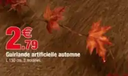 Bazarland Guirlande artificielle automne offre