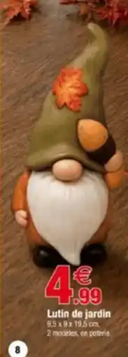 Bazarland Lutin de jardin offre