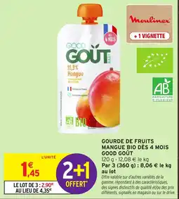 Intermarché Moulinex GOOD GOUT offre