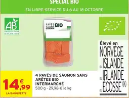 Intermarché Intermarché Pavés de saumon offre