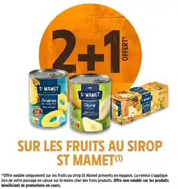 Intermarché ST MAMET Ananas en tranches dans son jus offre