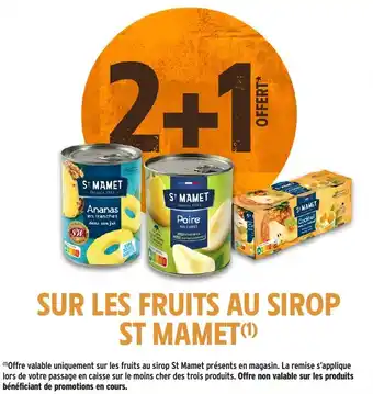 ST MAMET Ananas en tranches dans son jus