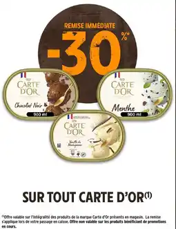 Intermarché CARTE D'OR offre
