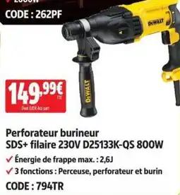 Screwfix DEWALT Perforateur burineur offre