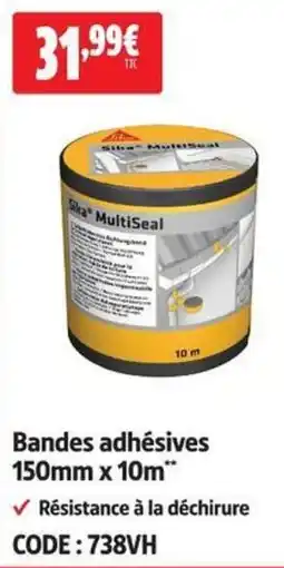 Screwfix Sika MultiSeal Bandes adhésives offre