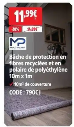Screwfix MULTIPLAST Bâche de protection offre